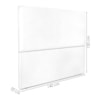 Cabeceira Casal 140 cm Com Frame Luna Corino Branco Artte