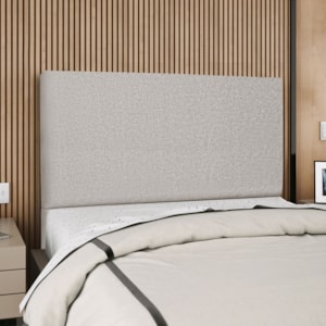 Cabeceira Casal 140 cm Com Frame Luna Linho Cinza Artte