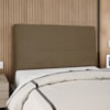 Cabeceira Casal 140 cm Com Frame Luna Linho Marrom Artte
