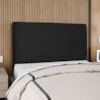 Cabeceira Casal 140 cm Com Frame Luna Linho Preto Artte