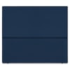 Cabeceira Casal 140 cm Com Frame Luna Suede Azul Marinho Artte