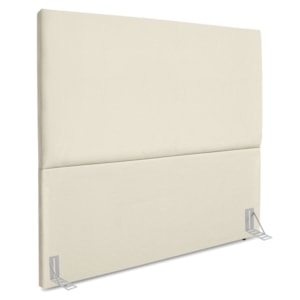 Cabeceira Casal 140 cm Com Frame Luna Suede Bege Artte