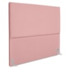 Cabeceira Casal 140 cm Com Frame Luna Suede Rosa Artte