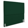 Cabeceira Casal 140 cm Com Frame Luna Suede Verde Artte