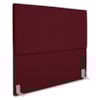 Cabeceira Casal 140 cm Com Frame Luna Suede Vinho Artte