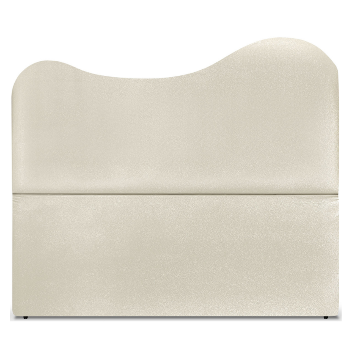 Cabeceira Casal 140 cm Com Frame Selena Corino Bege Artte
