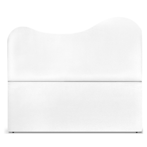 Cabeceira Casal 140 cm Com Frame Selena Corino Branco Artte