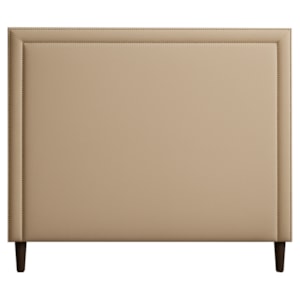 Cabeceira Casal 140 cm Isadora Veludo Bege ID Milani Store