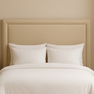 Cabeceira Casal 140 cm Isadora Veludo Bege ID Milani Store