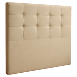 Cabeceira Casal 140 cm Luiza Veludo Bege ID Milani Store