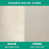 Cabeceira Casal 140 cm Lumina Com Frame Boucle TCA 310 Corino TCS 725 PEER
