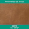 Cabeceira Casal 140 cm Lumina Com Frame Corino TCS 727 PEER