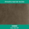 Cabeceira Casal 140 cm Lumina Com Frame Corino TCS 729 PEER