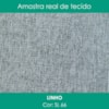 Cabeceira Casal 140 cm Lumina Com Frame Linho SL 66 PEER