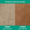 Cabeceira Casal 140 cm Lumina Com Frame Veludo TCA 312 Corino TCS 727 PEER
