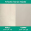 Cabeceira Casal 140 cm Lumina LED Com Frame Boucle TCA 310 Corino TCS 725 PEER