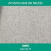 Cabeceira Casal 140 cm Lumina LED Com Frame Linho SL 77 PEER