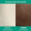 Cabeceira Casal 140 cm Malu Com Frame Boucle TCA 310 Corino TCS 721 PEER