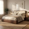 Cabeceira Casal 140 cm Malu Com Frame Boucle TCA 310 Corino TCS 721 PEER