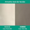 Cabeceira Casal 140 cm Malu Com Frame Boucle TCA 310 Corino TCS 726 PEER