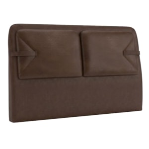 Cabeceira Casal 140 cm Malu Com Frame Corino TCS 721 PEER