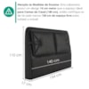 Cabeceira Casal 140 cm Malu Com Frame Corino TCS 724 PEER