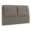 Cabeceira Casal 140 cm Malu Com Frame Corino TCS 726 PEER