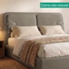 Cabeceira Casal 140 cm Malu Com Frame Corino TCS 726 PEER