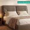 Cabeceira Casal 140 cm Malu Com Frame Corino TCS 729 PEER