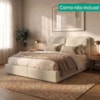 Cabeceira Casal 140 cm Malu Com Frame Linho SL 71 PEER