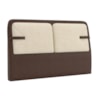 Cabeceira Casal 140 cm Malu Com Frame Linho TCA 210 Corino TCS 721 PEER