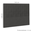 Cabeceira Casal 140 cm Priss Linho SL 74 Peer