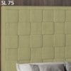 Cabeceira Casal 140 cm Priss Linho SL 75 Peer