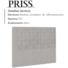 Cabeceira Casal 140 cm Priss Linho SL 76 Peer