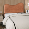 Cabeceira Casal 140 cm Selena Com Frame Corino Camel Artte