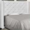 Cabeceira Casal 140 cm Vicenza Corano Branco Ezz Milani Store