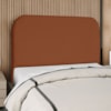 Cabeceira Casal 140 cmm Com Frame Alana Suede Terracota Artte
