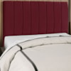 Cabeceira Casal 140cm Allia Suede Vinho RM