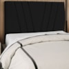 Cabeceira Casal 140cm Bell Suede Preto RM