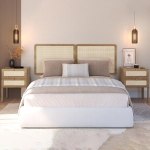 Cabeceira Casal 160 cm 02 Mesas Cabeceira Palinha 27978 Hanover Artesano