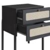 Cabeceira Casal 160 cm 02 Mesas Cabeceira Palinha 27978 Nero Preto Artesano