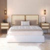 Cabeceira Casal 160 cm 02 Mesas Cabeceira Palinha 28978 Hanover Dourado Artesano