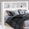 Cabeceira Casal Havana 156 cm Branco Tebar