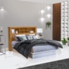 Cabeceira Casal Havana 156 cm Nature Tebar