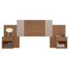 Cabeceira Extensivel Araguaia 255 cm Carvalho Fendi Moval