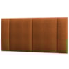 Cabeceira Modulada Casal 140 cm Com Led Boucle Terracota Milani Store