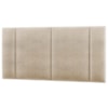 Cabeceira Modulada Casal 140 cm Com Led Linho Bege Milani Store