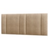 Cabeceira Modulada Queen 160 cm Com Led Boucle Bege Milani Store