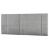 Cabeceira Modulada Queen 160 cm Com Led Linho Cinza Milani Store