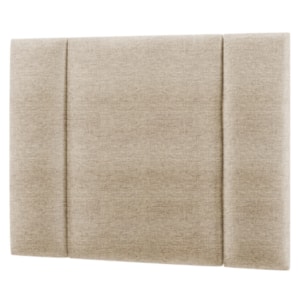 Cabeceira Modulada Solteiro 90 cm Com Led Linho Bege Milani Store